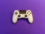 white sony ps 4 controller