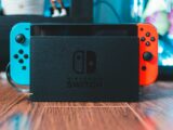 black and red nintendo switch