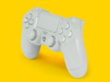 white PS4 dualshock 4