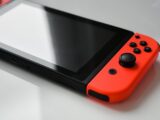 orange and black nintendo switch