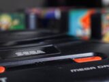 black and orange lenovo laptop