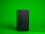 black rectangular device on green surface
