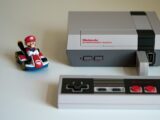 lego mini figure on white box