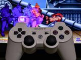 A close up of a video game controller