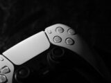 a black video game controller