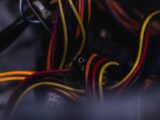 black red and yellow coated wires