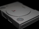 grey Sony PS1 console