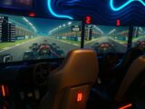 Race car simulators offer an immersive driving experience
