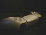a close up of a video game controller